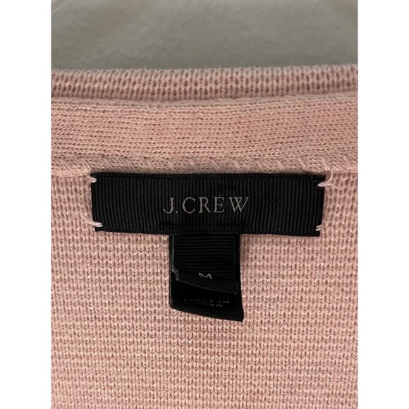J. Crew  Pink wool Cardigan/jacket M - Picture 3 of 8